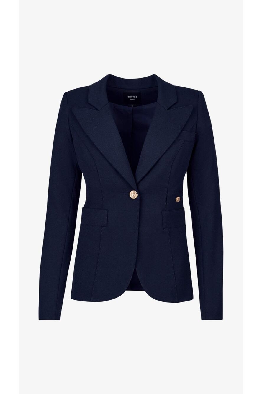 Smythe Duchess Wool Slim-Fit Blazer - 8